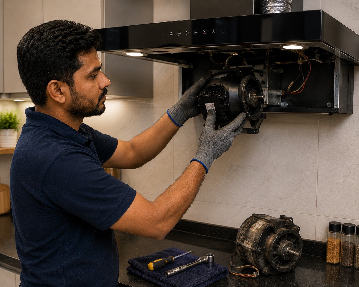 Chimney Motor Replacement