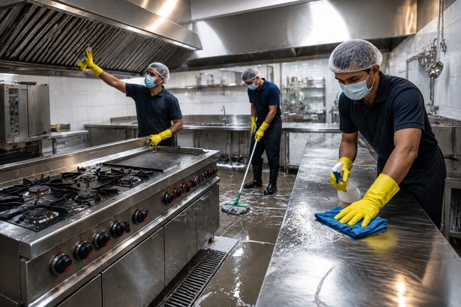 Commercial Kitchen Cleaning