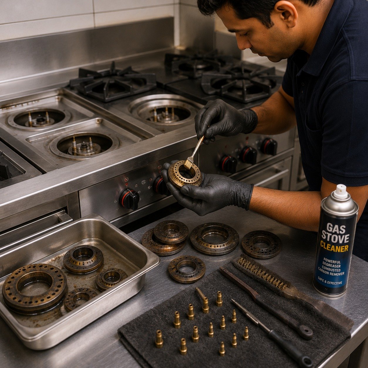 Deep Burner & Nozzle Cleaning