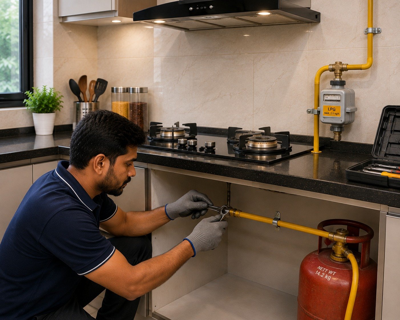 LPG Pipeline Installation