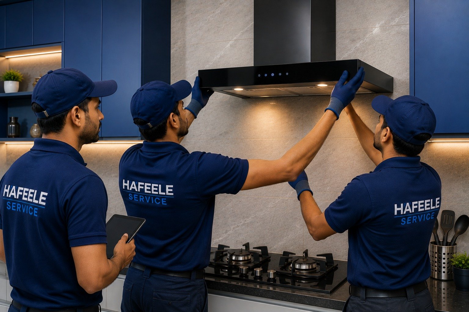 Wall-Mounted Chimney Setup